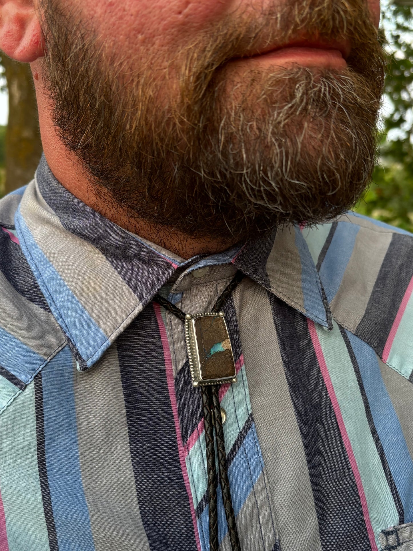 Boulder Opal Bolo