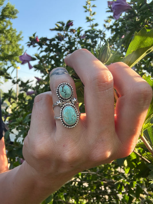 Nevada Fox Turquoise Ring