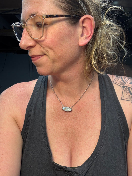Moonstone Eye Pendant