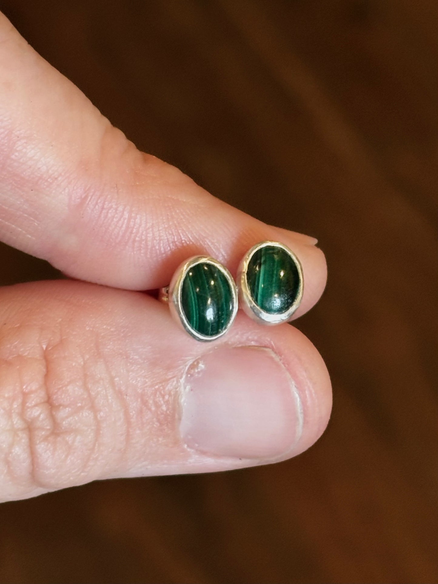 Malachite Studs