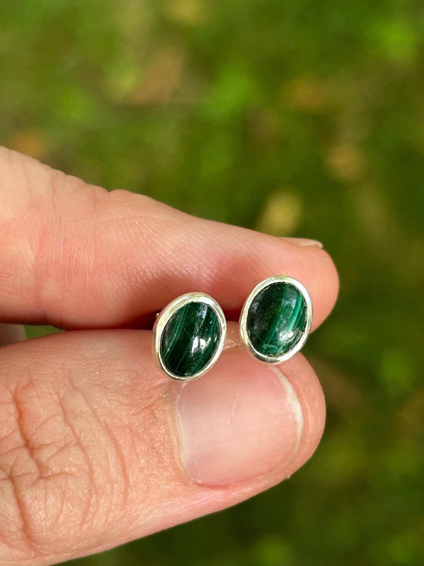 Malachite Studs
