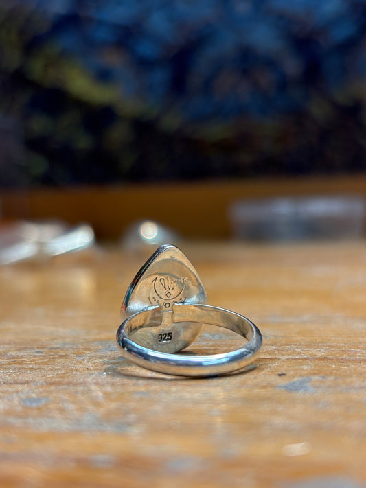 Dendritic Agate Ring