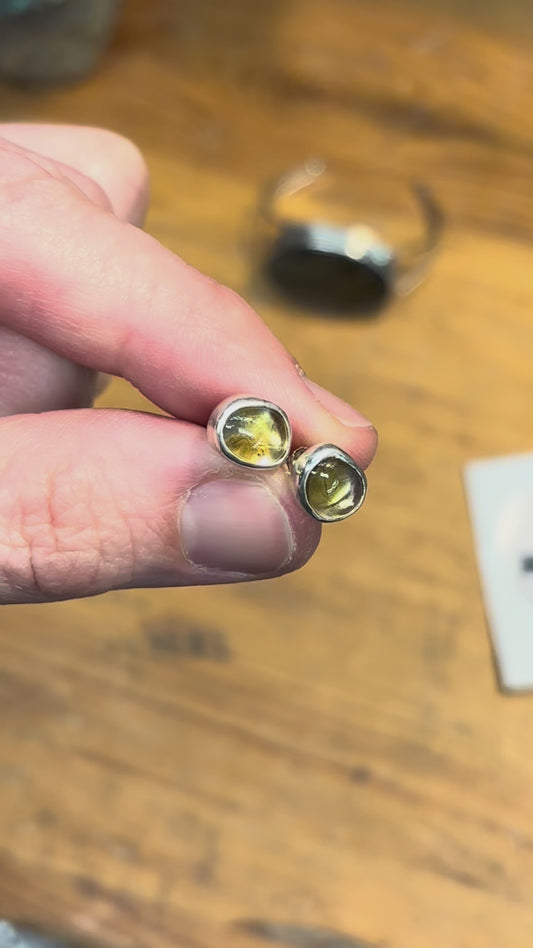Citrine Studs