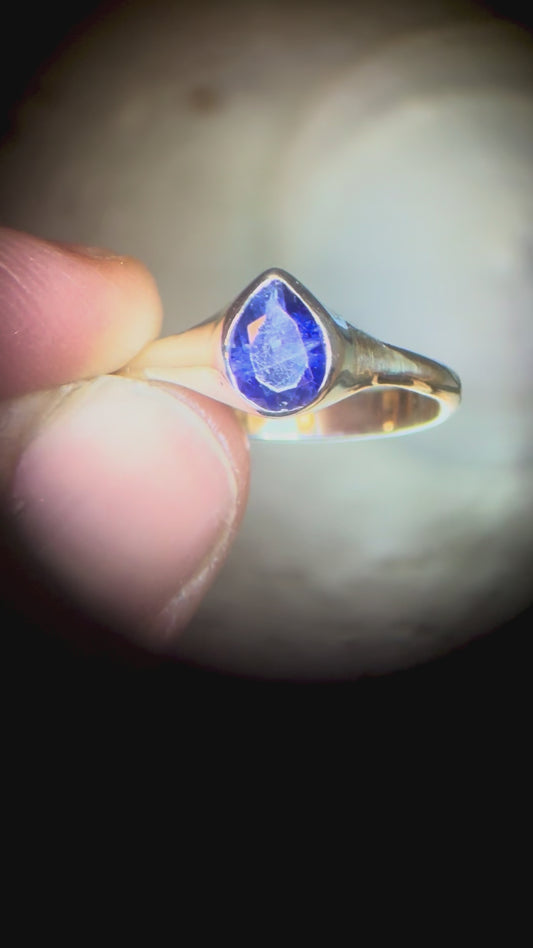 Enchanted Iolite Ring